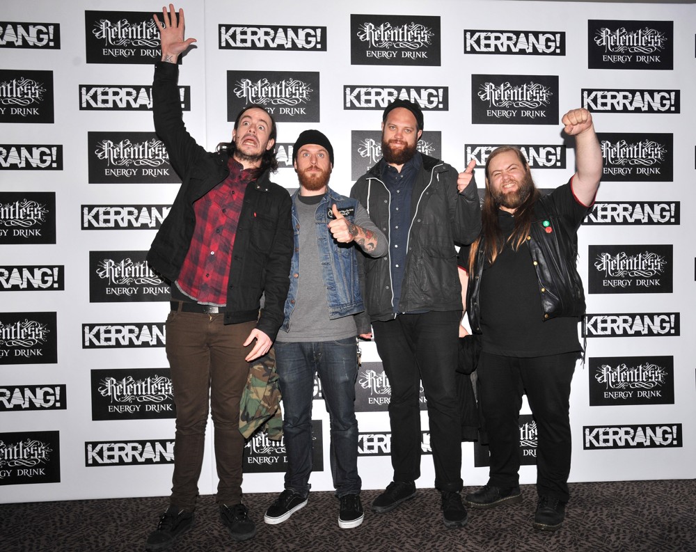 Cancer Bats;<br>Kerrang! Awards 2012 - Arrivals
