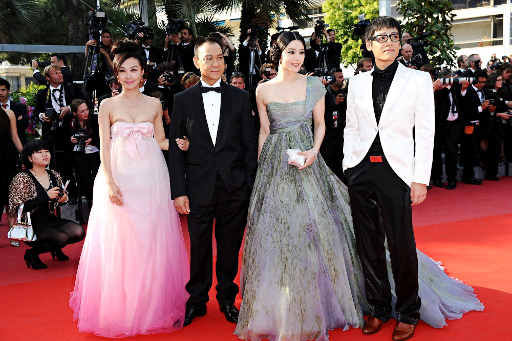 Li Feier;Fan Bing Bing;Zi Ye;<br>2010 Cannes International Film Festival - Day 12 - Palme d'Or Closing Ceremony Red Carpet Arrivals