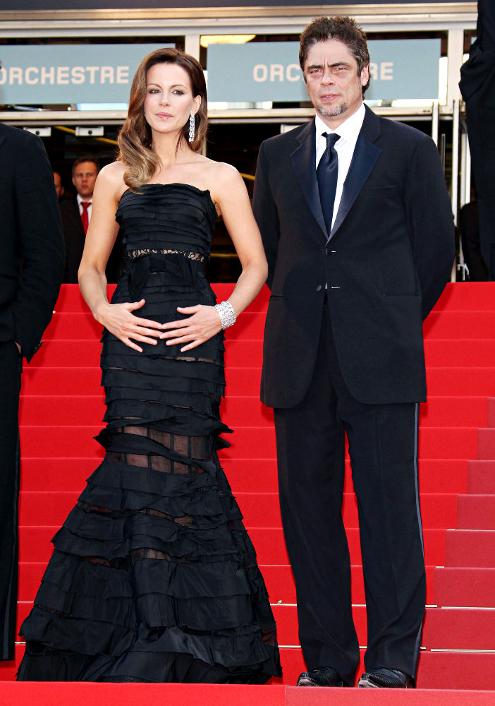 Kate Beckinsale;Benicio Del Toro;<br>2010 Cannes International Film Festival - Day 12 - Palme d'Or Closing Ceremony Red Carpet Arrivals