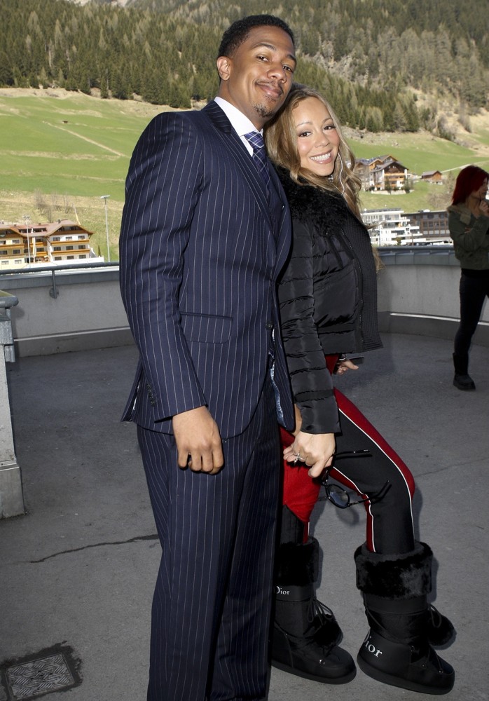 Nick Cannon;Mariah Carey;<br>Mariah Carey and Nick Cannon Arrives to The Top of The Mountain Concert