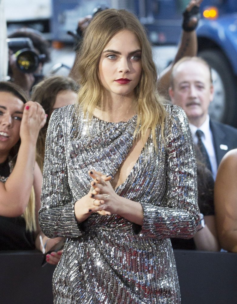 Cara Delevingne;<br>New York Premiere of Paper Towns - Red Carpet Arrivals