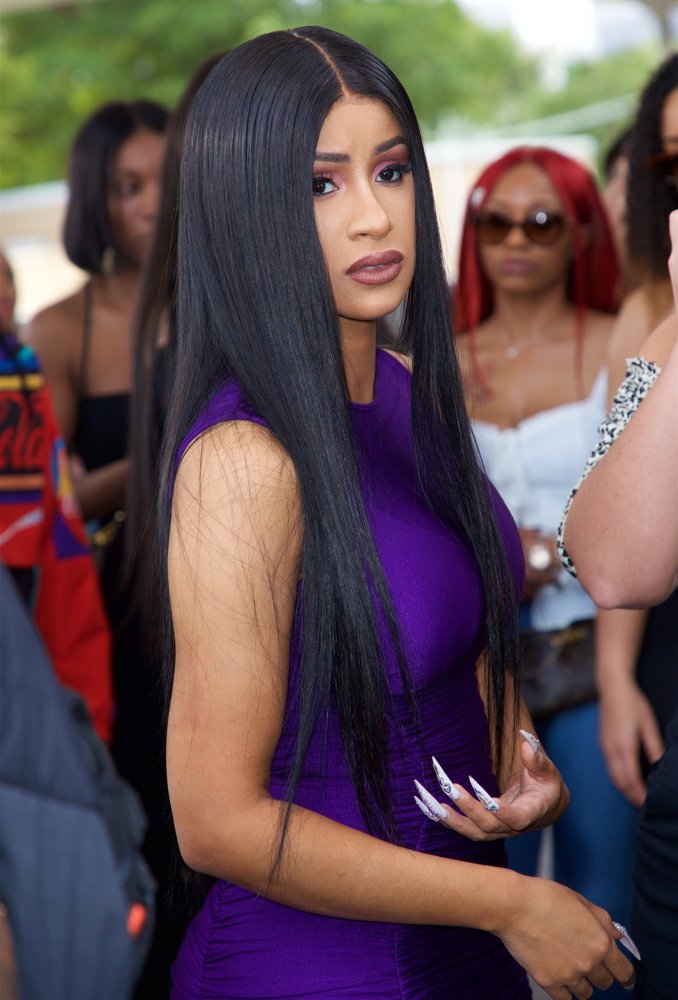 Purple Cardi B Short Hair - bpatello