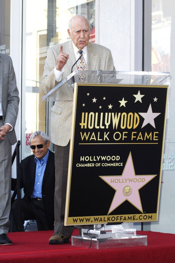 Carl Reiner;<br>Jon Cryer Is Honored with A Hollywood Star