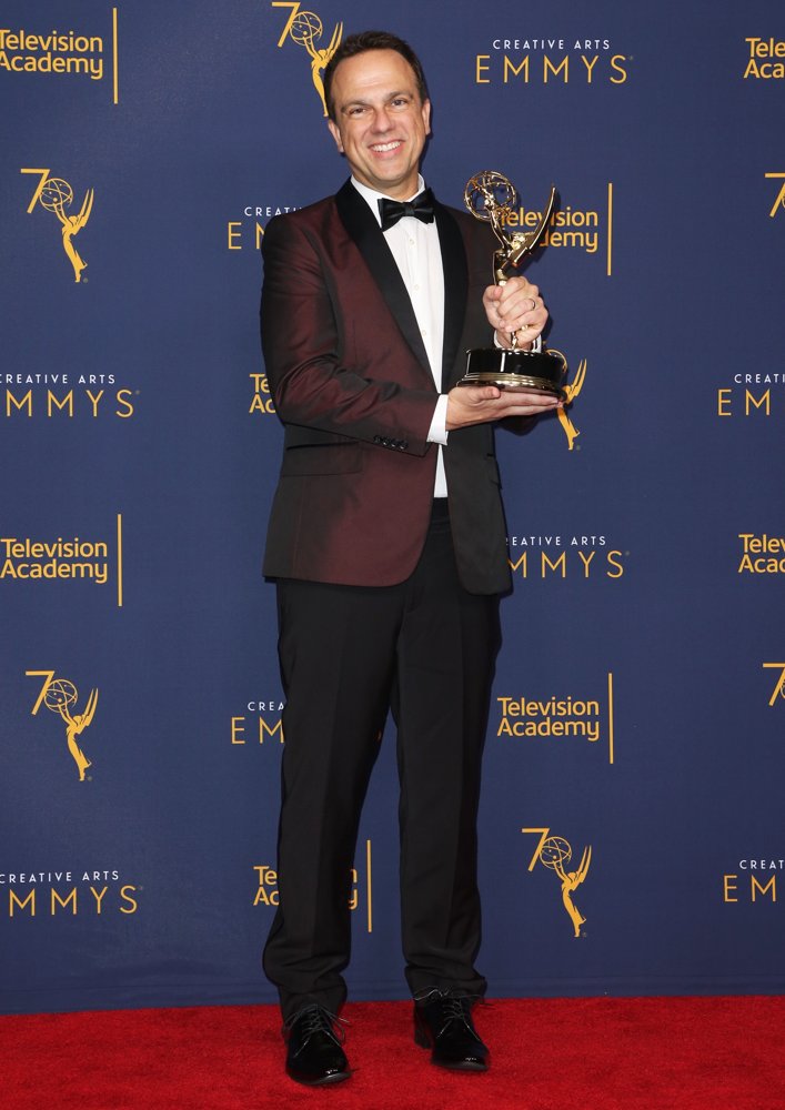 Carlos Rafael Rivera;<br>2018 Creative Arts Emmy Awards - Day 1 - Press Room