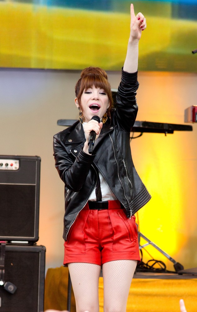 Carly Rae Jepsen;<br>Carly Rae Jepsen Performs Live as Part of Good Morning America's 2013 Summer Concert Series