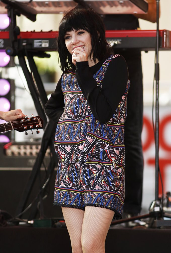 Carly Rae Jepsen;<br>Carly Rae Jepsen Performs on Today Show Summer Concert Series 2015
