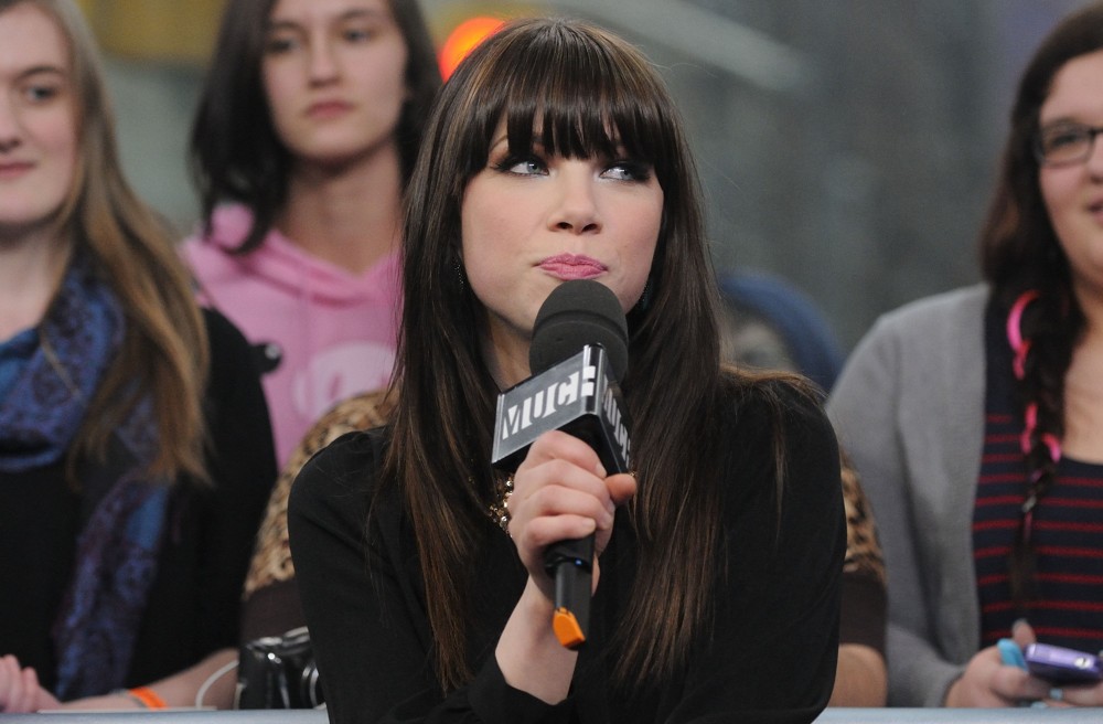 Carly Rae Jepsen;<br>Carly Rae Jepsen Visits Much Music's New.Music.Live Show