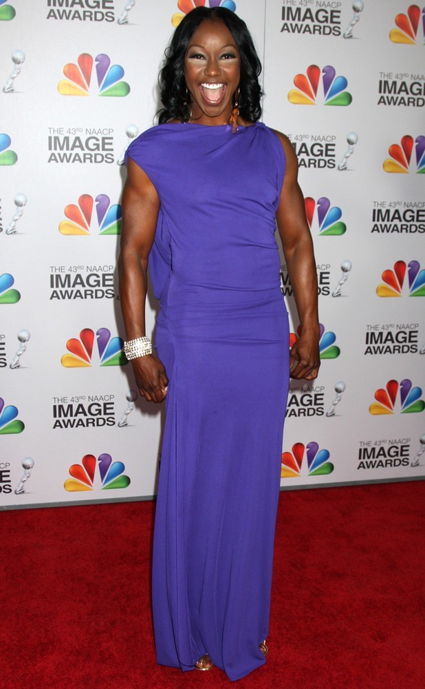 Carmelita Jeter;<br>The 43rd Annual NAACP Awards - Arrivals