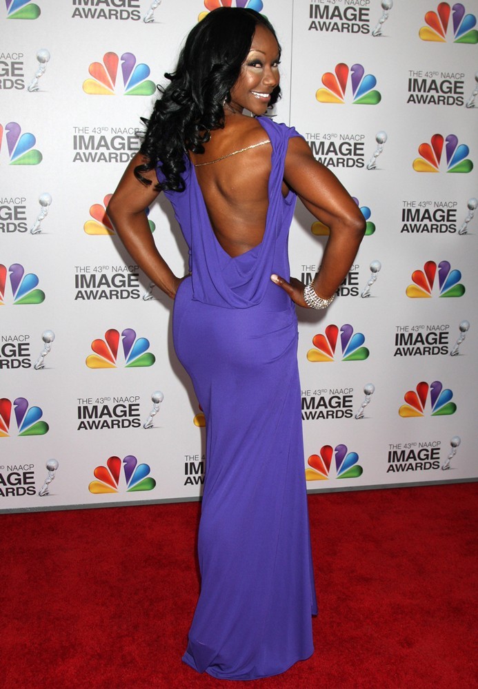 Carmelita Jeter;<br>The 43rd Annual NAACP Awards - Arrivals