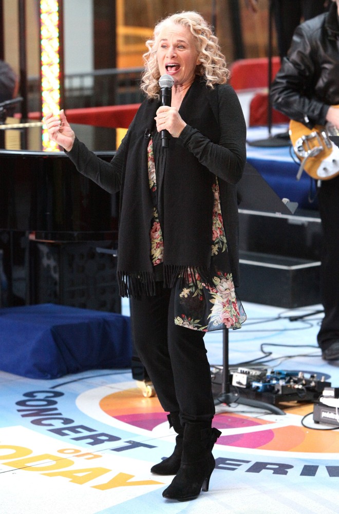 Carole King;<br>Carole King Performs on Today as Part of The Toyota Concert Series