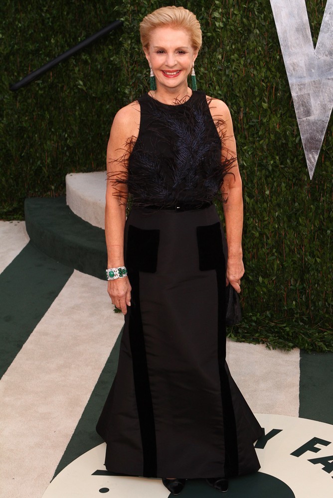 Carolina Herrera;<br>2012 Vanity Fair Oscar Party - Arrivals