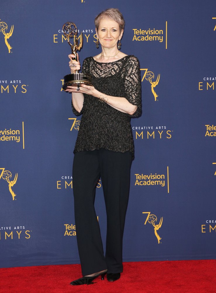 Caroline Cruikshank;<br>2018 Creative Arts Emmy Awards - Day 1 - Press Room