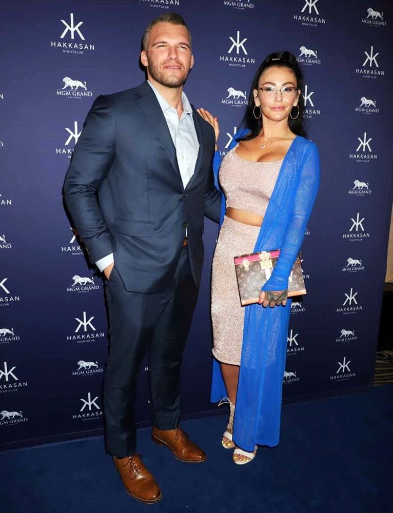 JWoww and Zack Clayton Carpinello at Hakkasan