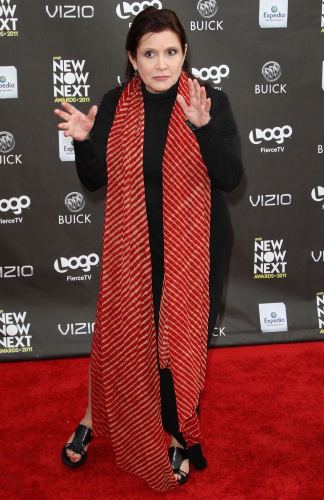Carrie Fisher;<br>Logo's 2011 NewNowNext Awards - Arrivals