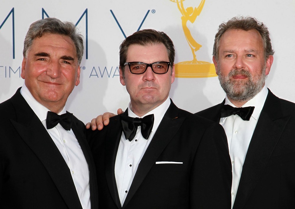 Jim Carter;Brendan Coyle;Hugh Bonneville;<br>64th Annual Primetime Emmy Awards - Arrivals