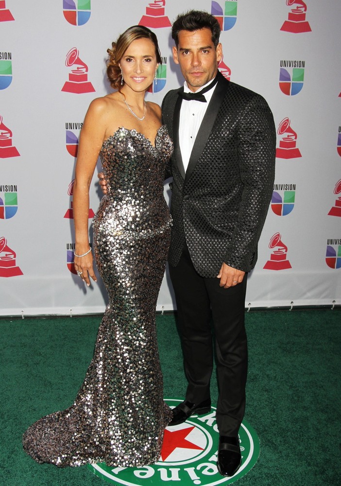 Angelica Castro;Cristian de la Fuente;<br>13th Annual Latin Grammy Awards - Arrivals
