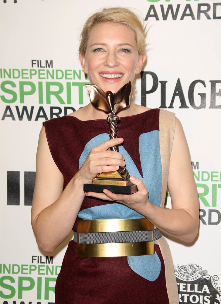 Cate Blanchett;<br>The 2014 Film Independent Spirit Awards - Press Room