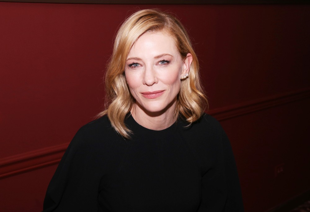 Cate Blanchett Portrait Unveiling at Sardi's Theatre