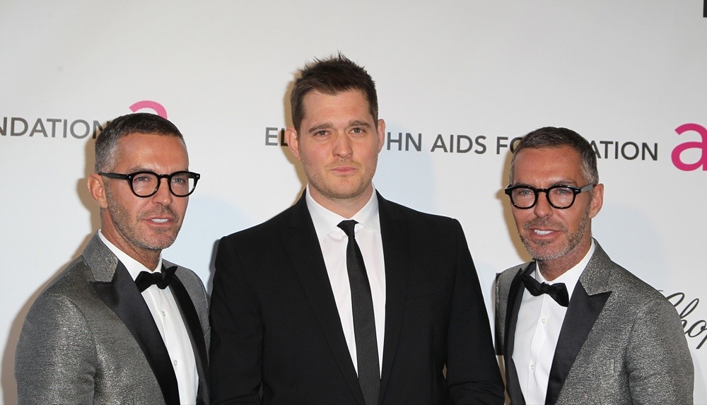 Dan Caten;Michael Buble;Dean Caten;<br>21st Annual Elton John AIDS Foundation's Oscar Viewing Party