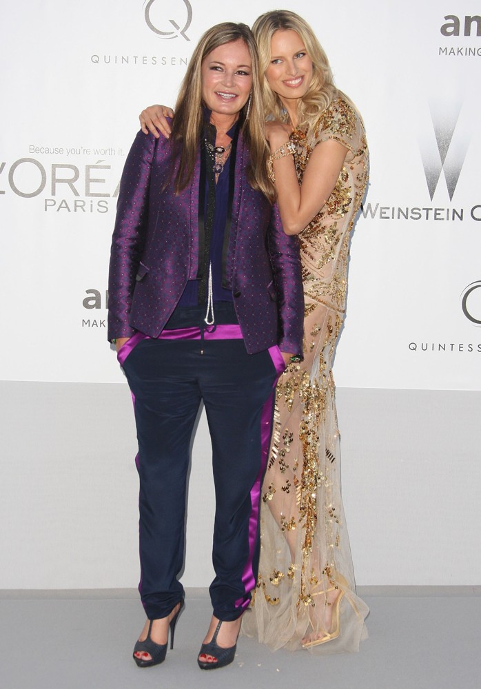Eva Cavalli;Karolina Kurkova;<br>AmfAR's Cinema Against AIDS Gala 2012 - During The 65th Annual Cannes Film Festival