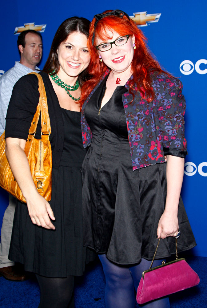 Melanie Goldstein;Kirsten Vangness;<br>2010 CBS Fall Launch Premiere Party