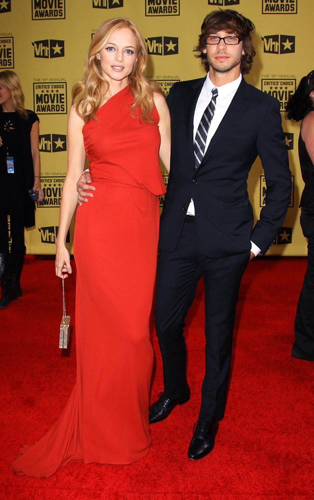 Heather Graham;Yaniv Raz;<br>15th Annual Critics' Choice Movie Awards