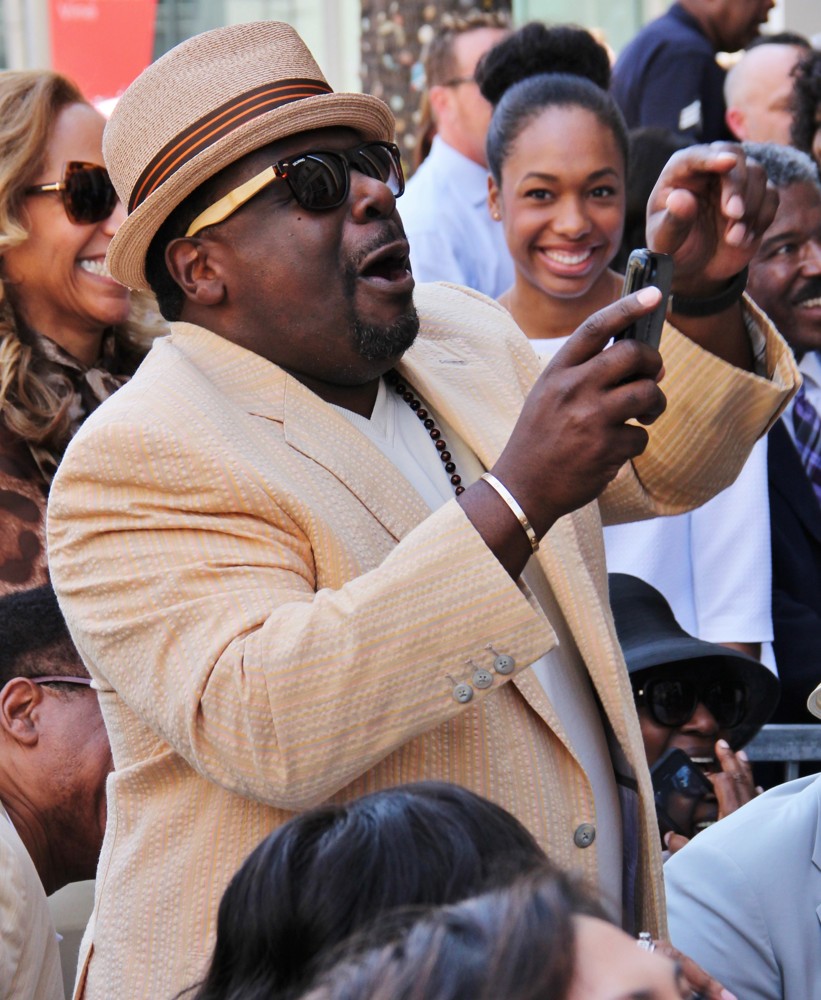 Cedric the Entertainer;<br>Steve Harvey Is Honoured with A Star on The Hollywood Walk of Fame