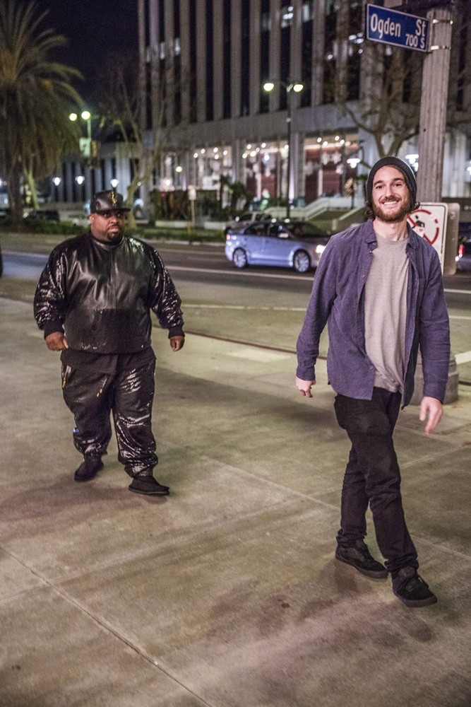 Cee-Lo Filming Music Video Scenes for When You're Rich