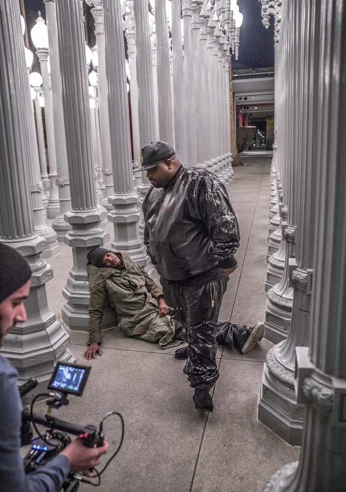 Cee-Lo Filming Music Video Scenes for When You're Rich