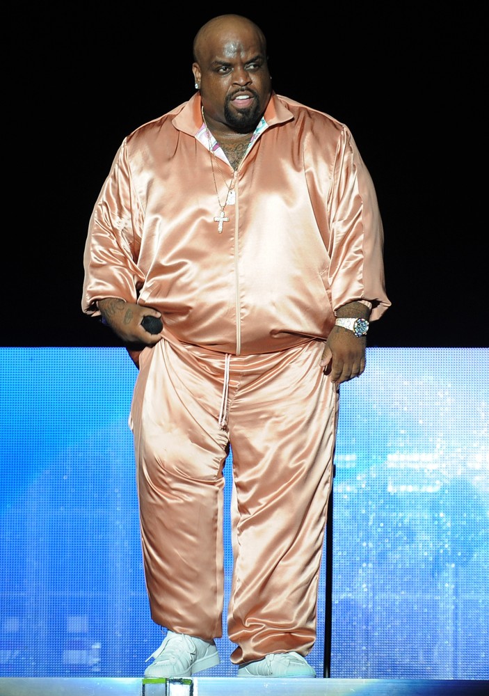 Cee-Lo;<br>Cee-Lo Performs During The Black Eyed Peas Final Concert of The Year