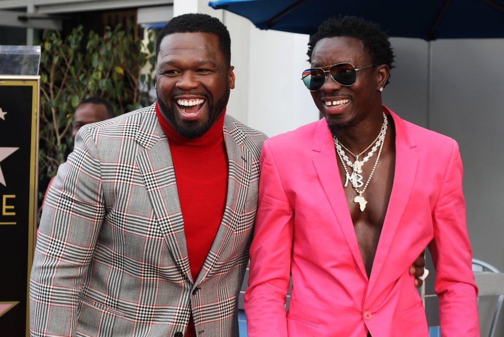 50 Cent Is Honored with A Star on The Hollywood Walk of Fame