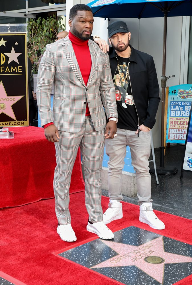 50 Cent Is Honored with A Star on The Hollywood Walk of Fame