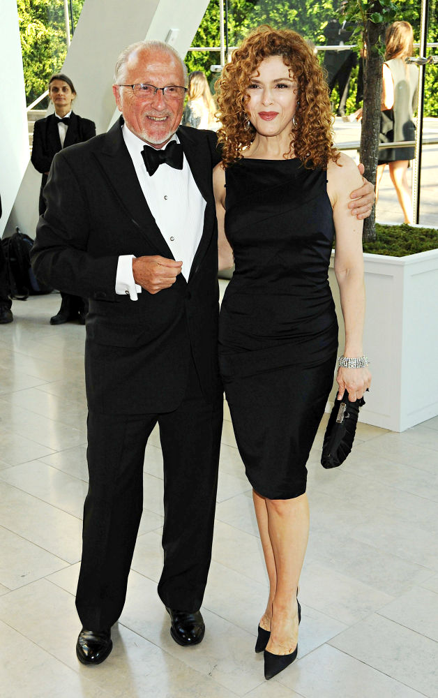 Stan Herman;Bernadette Peters;<br>2010 CFDA Fashion Awards - Arrivals