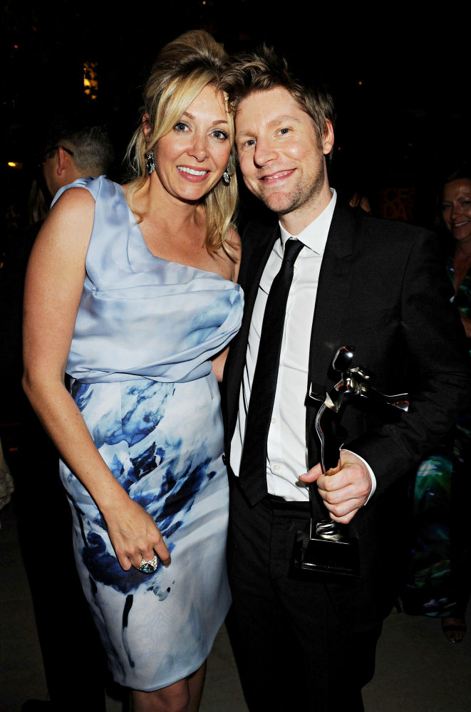 Nadja Swarovski;Christopher Bailey;<br>2010 CFDA Fashion Awards - Arrivals