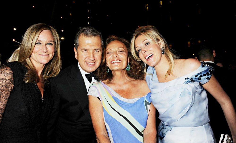 Diane von Furstenberg;Nadja Swarovski;<br>2010 CFDA Fashion Awards - Arrivals