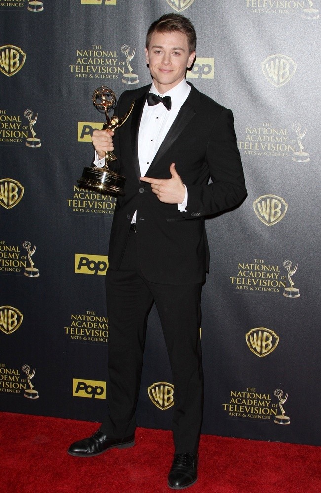 Chad Duell;<br>The 42nd Annual Daytime Emmy Awards - Press Room