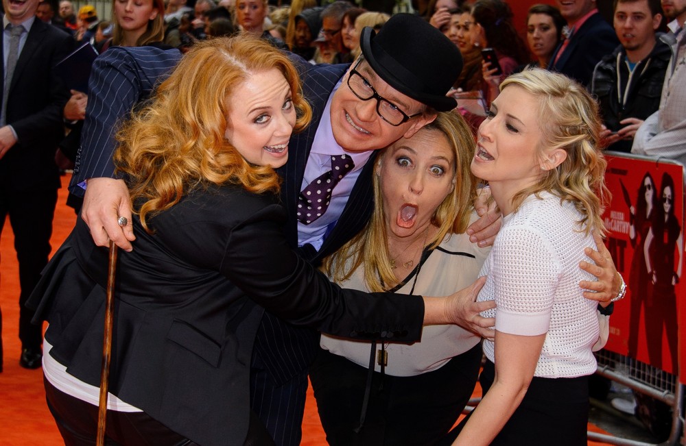 Jessica Chaffin;Paul Feig;Jamie Denbo;Katie Dippold;<br>U.K. Film Premiere of The Heat - Arrivals