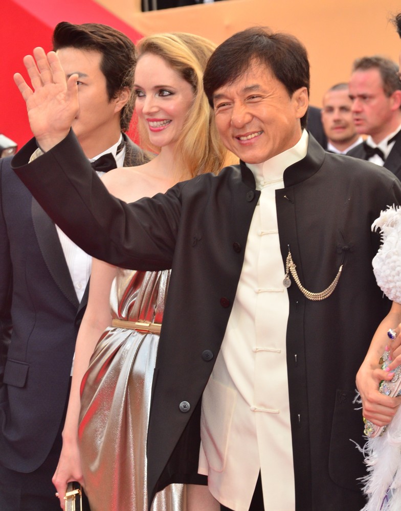 Laura Weissbecker;Jackie Chan;<br>Rust and Bone Premiere - During The 65th Annual Cannes Film Festival