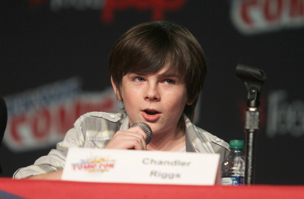 Chance Riggs chandler-riggs Picture 1 - 2012 Comic Con New York