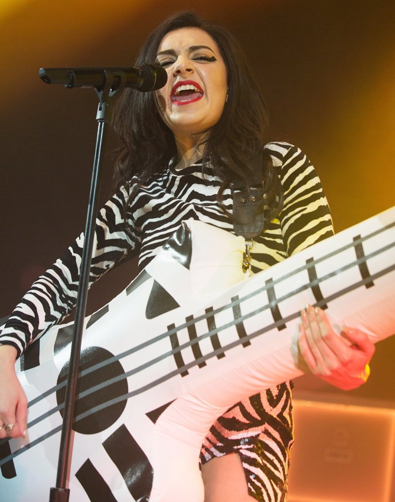 Charli XCX Performing Live on Stage