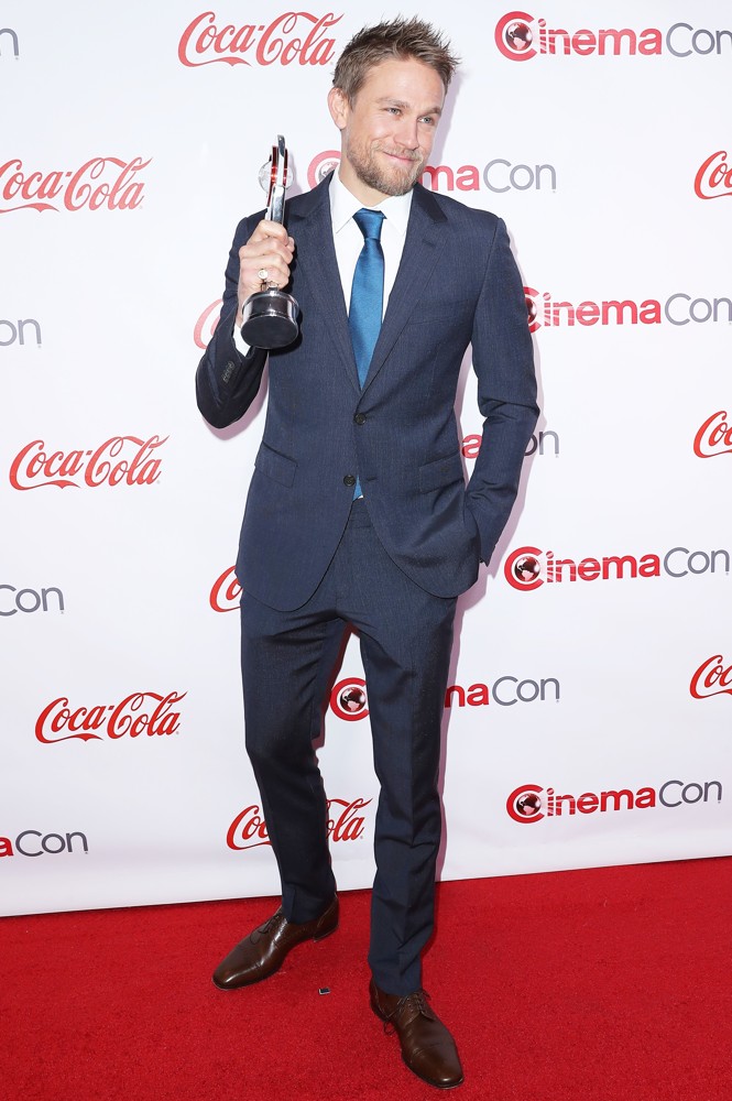 Charlie Hunnam;<br>CinemaCon 2017 Big Screen Achievement Awards