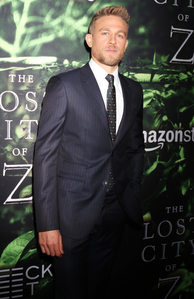 Charlie Hunnam;<br>The Lost City of Z Premiere