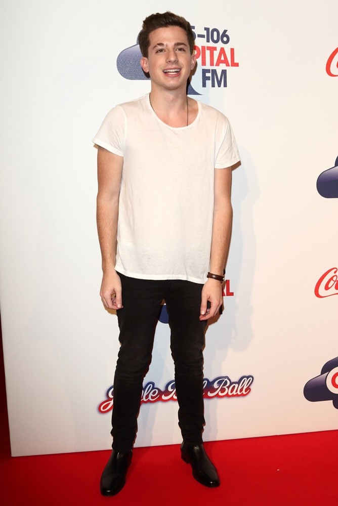 Charlie Puth;<br>2015 Jingle Bell Ball - Day 2 - Arrivals