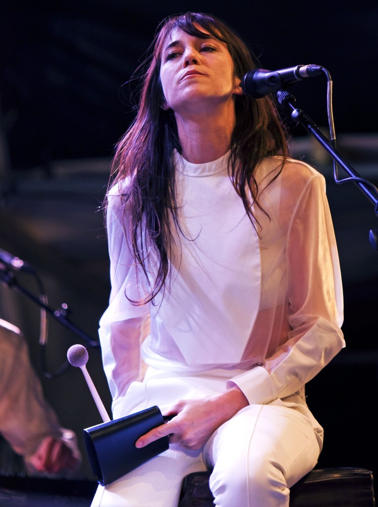 Charlotte Gainsbourg;<br>Charlotte Gainsbourg Performing Live During The Summer Series