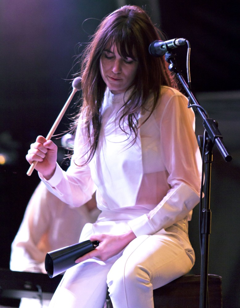 Charlotte Gainsbourg;<br>Charlotte Gainsbourg Performing Live During The Summer Series