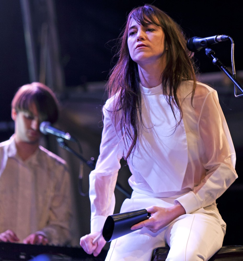 Charlotte Gainsbourg;<br>Charlotte Gainsbourg Performing Live During The Summer Series