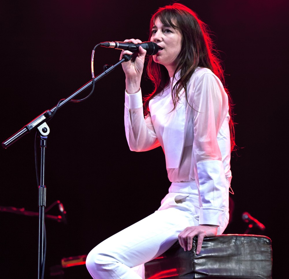 Charlotte Gainsbourg;<br>Charlotte Gainsbourg Performing Live During The Summer Series