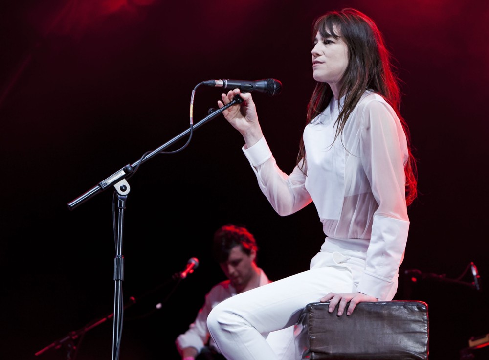 Charlotte Gainsbourg;<br>Charlotte Gainsbourg Performing Live During The Summer Series