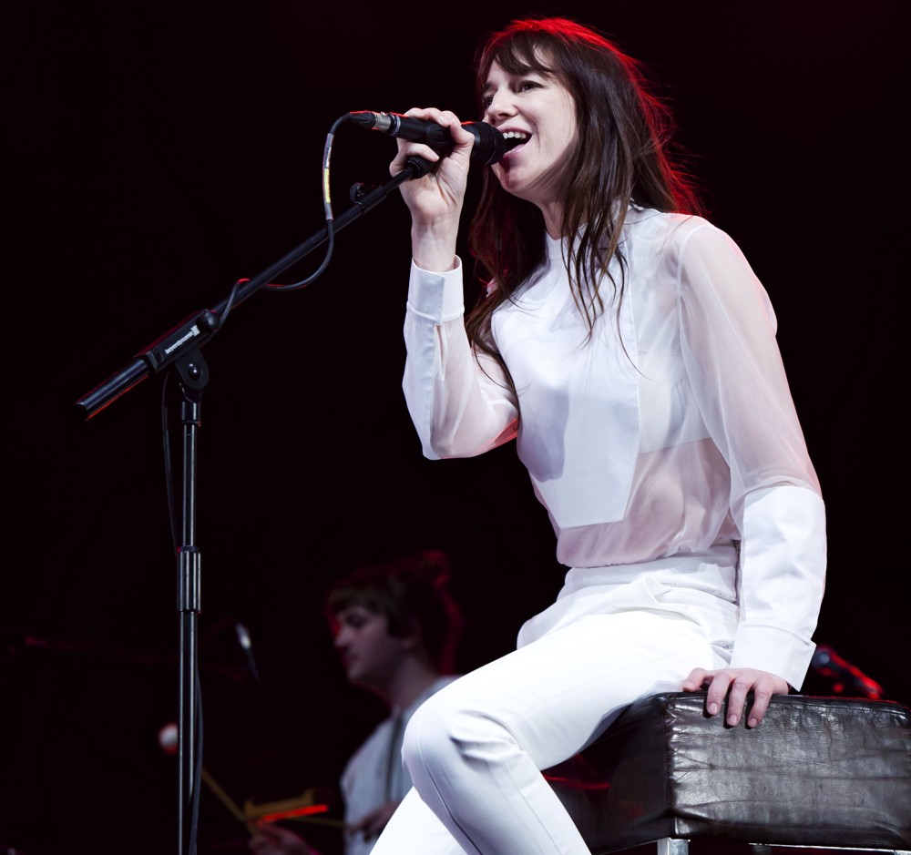 Charlotte Gainsbourg;<br>Charlotte Gainsbourg Performing Live During The Summer Series