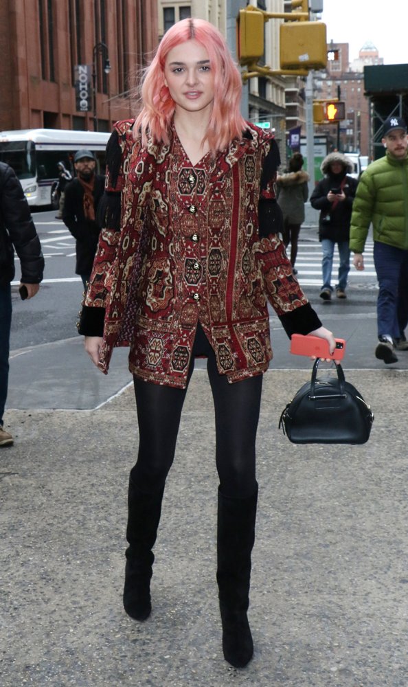 Charlotte Lawrence;<br>Charlotte Lawrence Arrives at Build Series